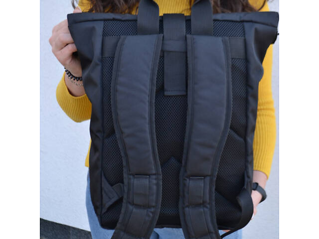 Рюкзак Roll Top чоловічий-жіночий для ноутбука міський рол топ, великий рюкзак для подорожей - Фото 2