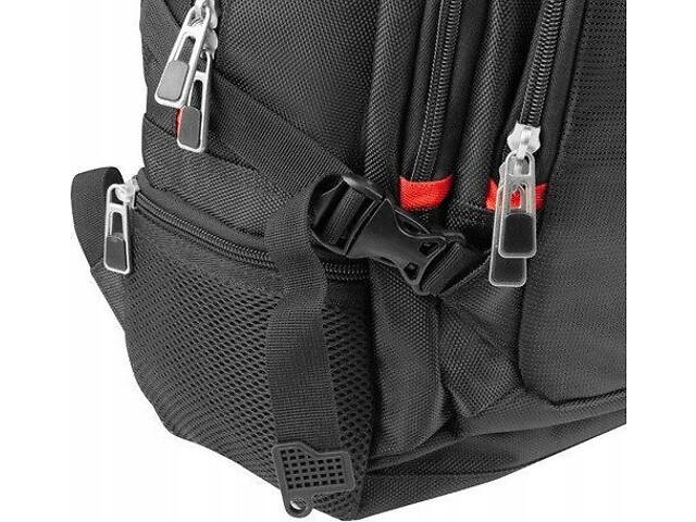 Рюкзак с отделением для ноутбука 15,6 дюймов Natec Merino NTO-1703 Черный - Фото 10