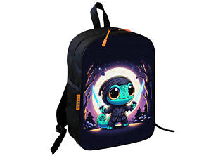 Школьный рюкзак детский 36х27см Дракон Ниндзя с принтом для мальчика (00663)