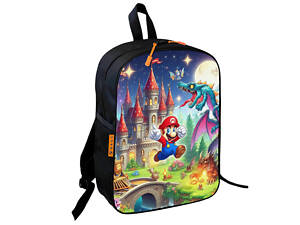 Школьный рюкзак детский Супер Марио «Super Mario» 36х27 см для мальчика (01065)