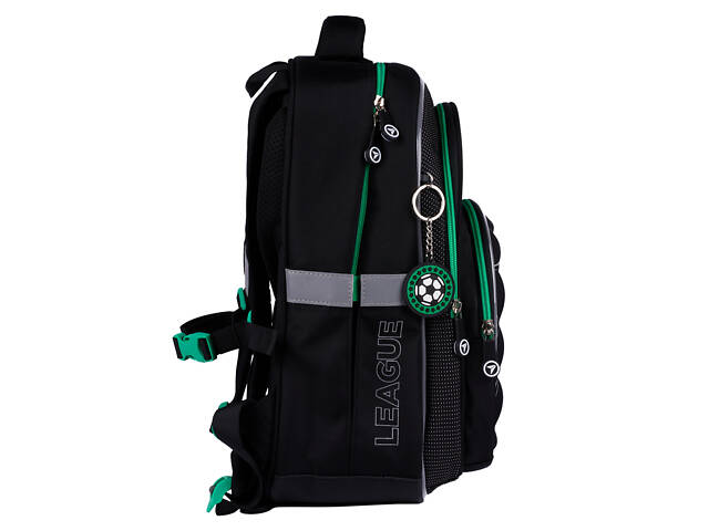 Рюкзак школьный полукаркасный YES S-91 Football Time 559818 14 л - Фото 2
