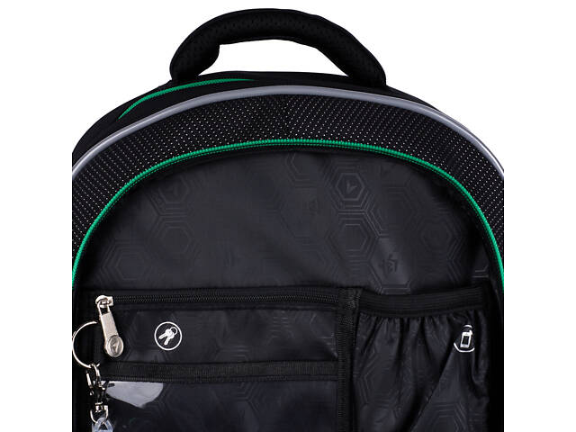 Рюкзак школьный полукаркасный YES S-91 Football Time 559818 14 л - Фото 5