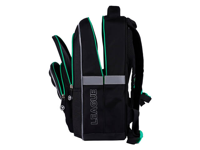 Рюкзак школьный полукаркасный YES S-91 Football Time 559818 14 л - Фото 9