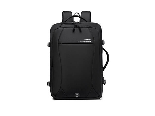Рюкзак-сумка трансформер Digital Dumantu 2101 для ноутбука 15,6' протиударний Чорний (IBN042B) - Фото 2