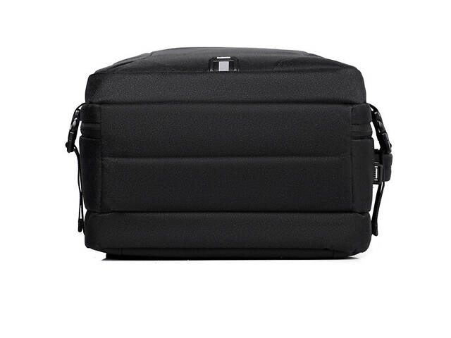 Рюкзак-сумка трансформер Digital Dumantu 2101 для ноутбука 15,6' протиударний Чорний (IBN042B) - Фото 5