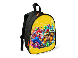 Рюкзак Супер Марио детский школьный/городской 34х27х13 см для мальчика (02450)