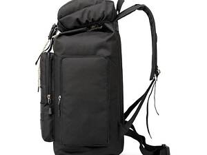 Рюкзак тактичний чорний 4в1 70 л Водонепроникний туристичний рюкзак. Колір: чорний