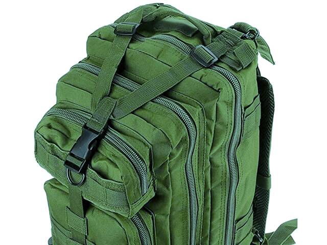 Рюкзак тактический штурмовой армейский Edibazzar Хаки (S1645415) - Фото 4