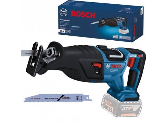 Шабельна пила Bosch GSA 185-LI, 18 В, пропил 230мм, хід 28мм (без АКБ і ЗУ (0.601.6C0.020) - Фото 7