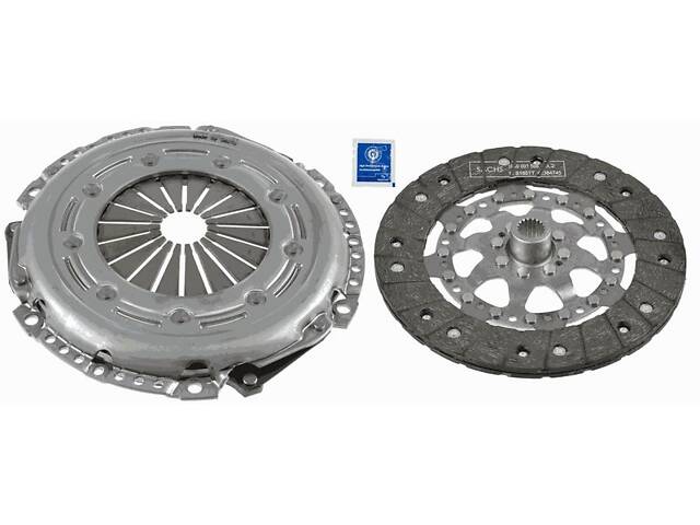 SACHS 3000 950 062 Комплект сцепления Citroen C4/Peugeot 207/308/3008/5008 1.6 HDI/THP 07-16 (d=228mm) - Фото 1
