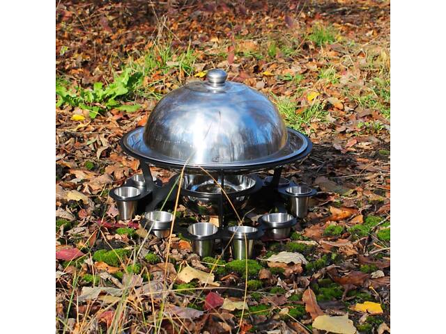 Садж SHOP-PAN із соусницями та чарками - Фото 2