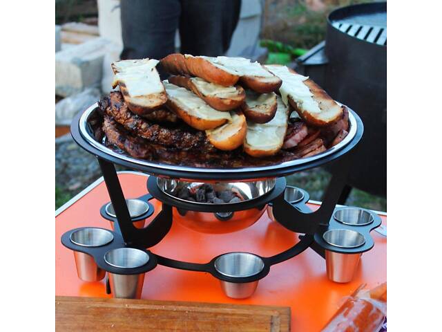 Садж SHOP-PAN із соусницями та чарками - Фото 6