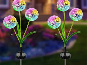 Садовий ліхтар на сонячній батареї Кульбаби Dandelion Garden Lights