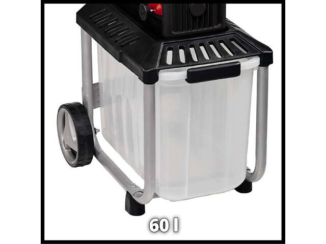 Садовий подрібнювач (шредер) Einhell GC-RS 60 CB : 2800 Вт, 40 об/хв, макс гілки: 45 мм - Фото 8
