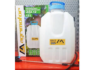 Садовый опрыскиватель аккумуляторный AGRIMOTOR ASA-12: 12 V, 8 Ah, 12л ранцевой (ASA-12)