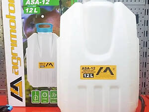 Садовый опрыскиватель аккумуляторный AGRIMOTOR ASA-12: 12 V, 8 Ah, 12л ранцевой (ASA-12)