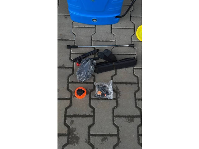 Садовый опрыскиватель аккумуляторный VMF EURO SA-12: 12 V, 8 Ah, 12л ранцевой (77791) - Фото 3