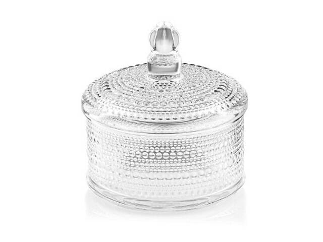 Цукорниця Ardesto Verbena, 12.5 х 15 см, скло, прозорий (AR5020) - Фото 2