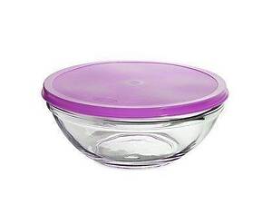Салатник с крышкой Pasabahce Chefs PS-53573-1-KR 20 см фиолетовый