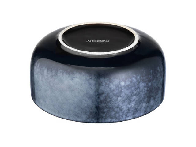 Салатник Ardesto Andria 750мл, 15.1см, кераміка, синьо-сірий (AR2915AB) - Фото 5