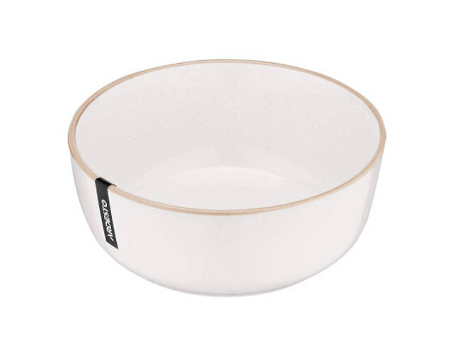 Салатник Ardesto Apulia 720мл, 16.2см, кераміка, кремовий (AR2916AC) - Фото 4