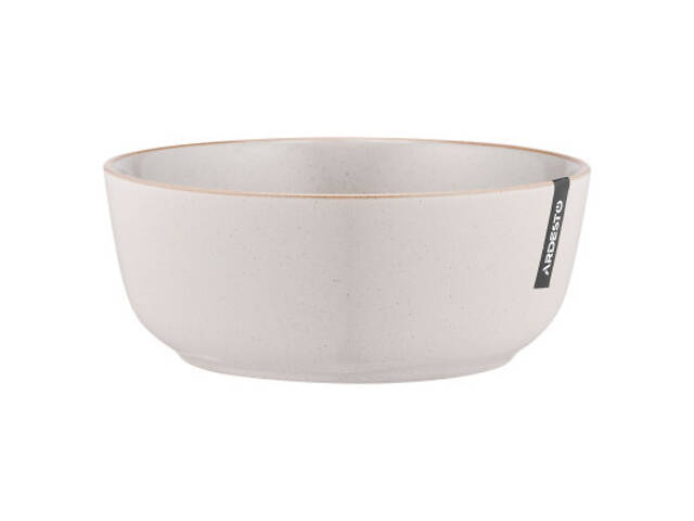 Салатник Ardesto Apulia 720мл, 16.2см, кераміка, сірий (AR2916AG) - Фото 2