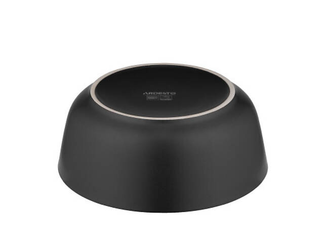 Салатник Ardesto Bolzano 720мл, кераміка, чорно-зелений, (AR2916BM) - Фото 5