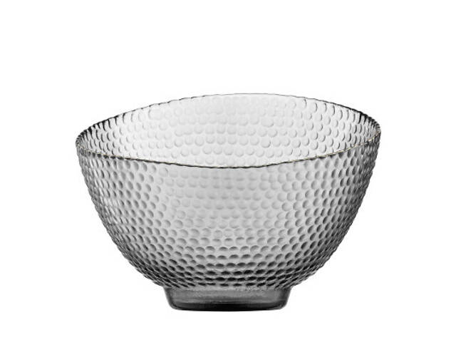 Салатник Ardesto Commelina 18см, скло, сірий (AR5018) - Фото 3