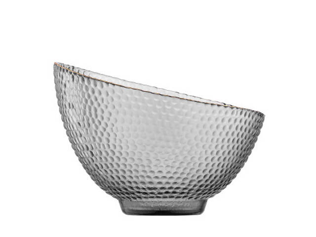 Салатник Ardesto Commelina 18см, скло, сірий (AR5018) - Фото 4