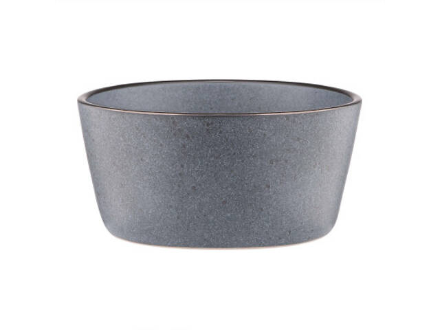 Салатник Ardesto Fasano 700мл, 15.1см, кераміка, сірий темний (AR0315FDG) - Фото 1