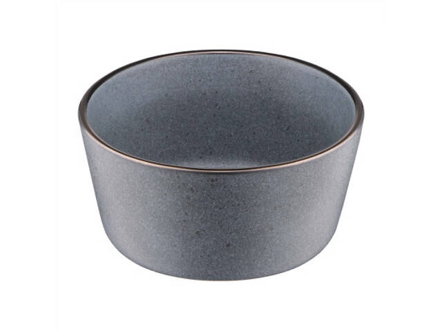 Салатник Ardesto Fasano 700мл, 15.1см, кераміка, сірий темний (AR0315FDG) - Фото 2