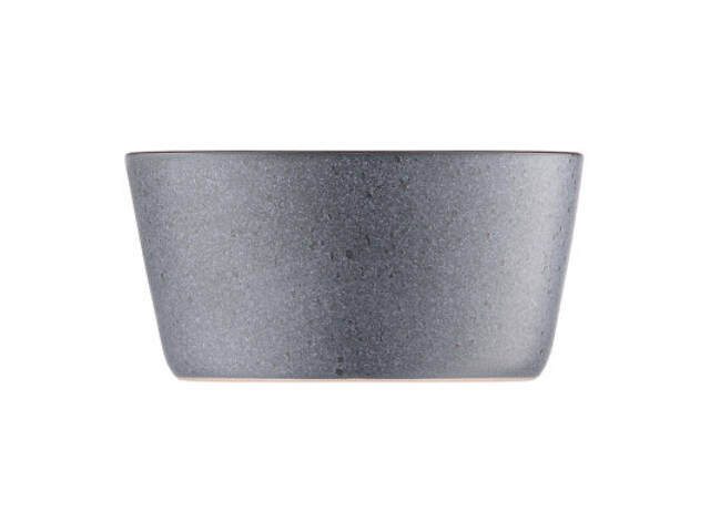 Салатник Ardesto Fasano 700мл, 15.1см, кераміка, сірий темний (AR0315FDG) - Фото 3