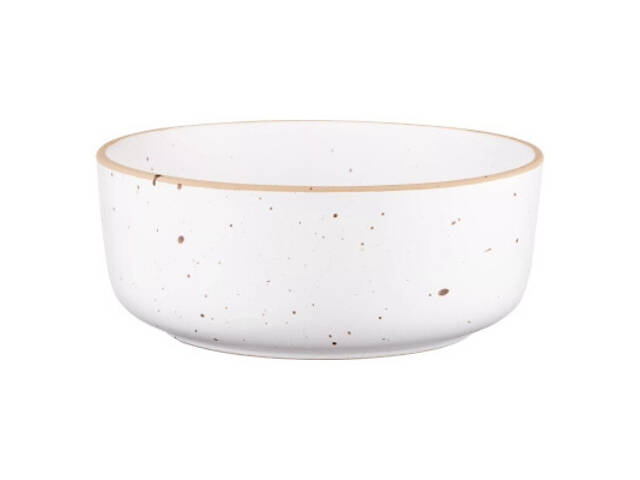 Салатник Ardesto Midori, 700мл, 16см, кераміка, білий (AR0116MW) - Фото 2