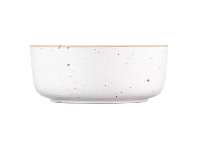 Салатник Ardesto Midori, 700мл, 16см, кераміка, білий (AR0116MW) - Фото 3