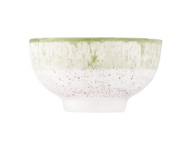 Салатник Ardesto Siena 11.5см, порцеляна, біло-зелений (AR2914SWG) - Фото 5