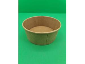 Паперовий контейнер для салату 700 мл Новий, 50 шт/пач