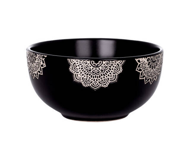 Салатник Limited Edition Kora 540 мл Чорний (JH1343-1) - Фото 1