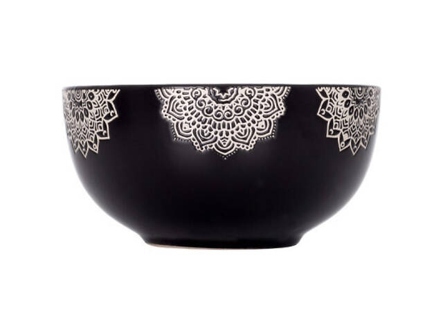 Салатник Limited Edition Kora 540 мл Чорний (JH1343-1) - Фото 2