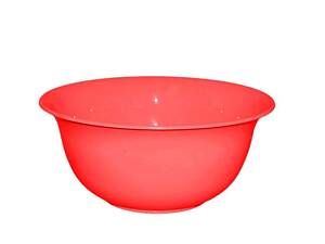 Салатник плоский средний 242 (1,8 л) 01 красный ТМ LAMELA