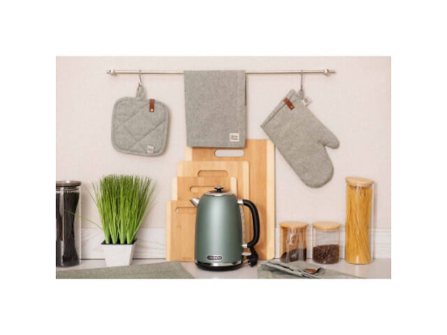 Серветка на стіл Ardesto Oliver зелений 40х40 см, 100% бавовна (ART06OG) - Фото 4