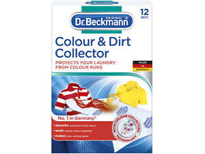 Салфетки для стирки Dr. Beckmann Ловушка для цвета и грязи 12 шт. (4008455413211)