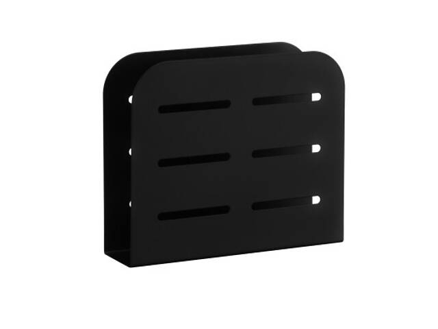 Салфетниця Ardesto Midori 15х4х12.5см, метал, чорна (AR0910B) - Фото 1