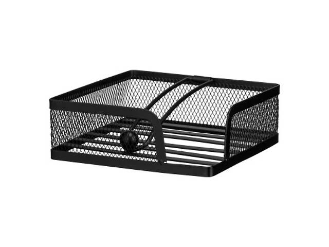 Салфетниця Ardesto Midori 18.4х18.2х5.7см, метал, чорний (AR0924B) - Фото 1