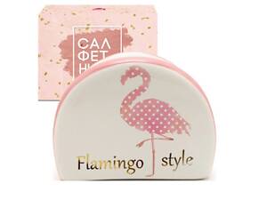 Салфетница на стол Фламинго 10см