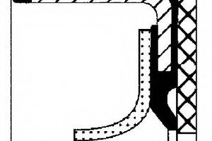 Сальник 30x50x7.5 колінвалу перед Connect 1.8D/TD