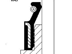 Сальник клапана, OM611-646 2.2-2.7CDI (1шт.)