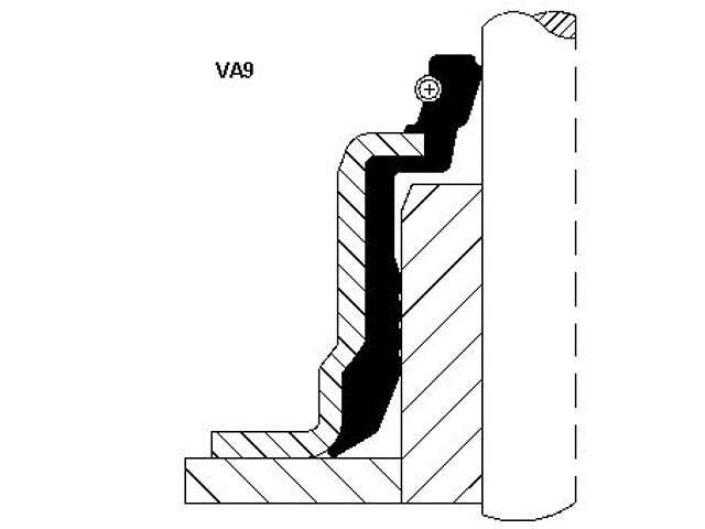 Сальник клапана, OPEL Astra G/Vectra B/C 2.2 +16V 00-05