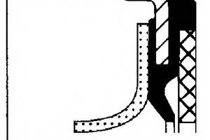 Сальник коленвала передний