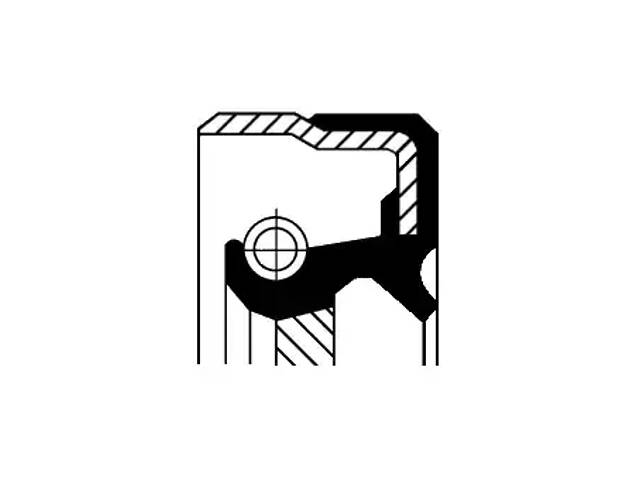 Сальник КПП, раздаточной коробки задний (45x65x8)