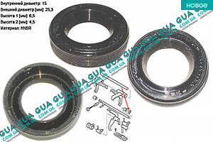 Сальник кулисы КПП ( 15x25.3x6.5 ) ( V-184 ) 1 шт ES40901SKT Ford / ФОРД TRANSIT 1985-2000 / ТРАНЗИТ 85-00, Ford / ФОРД